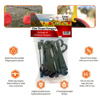 Clay Target Hangers - 10 pack - Image 11