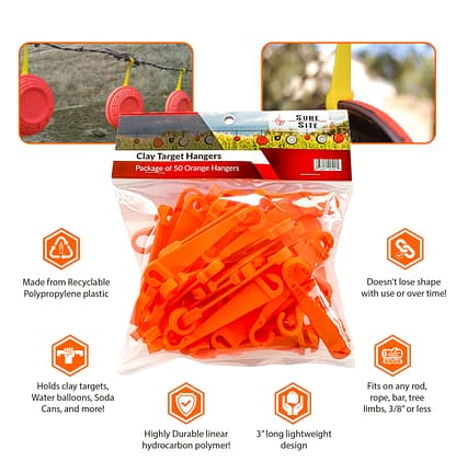 The Hangers (8-Pack) - Orange